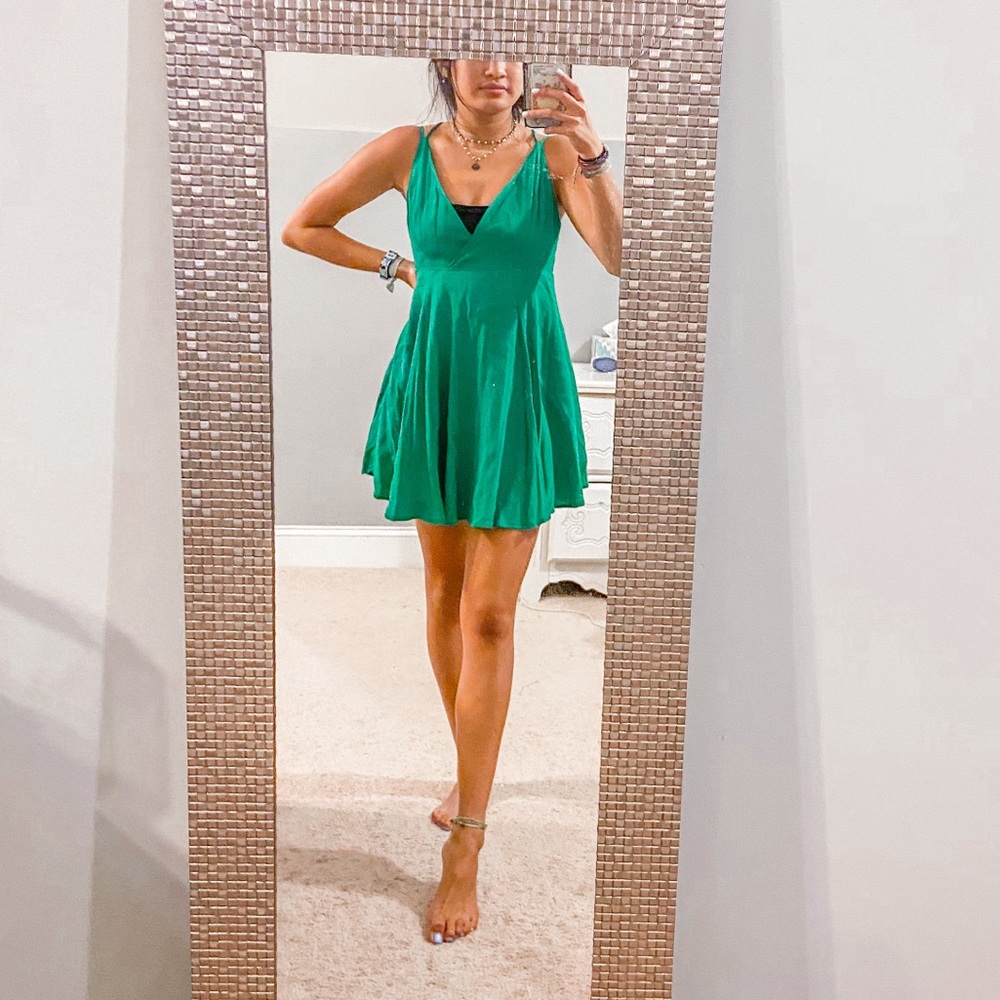 Mini Strappy Back Dress